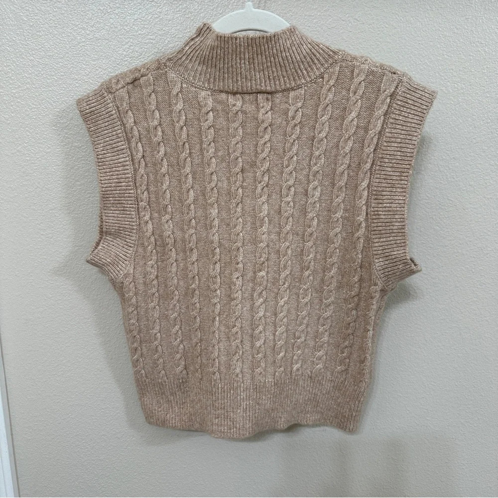 Cupcakes & Cashmere Champagne Vest